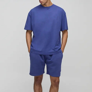 Two Piece Short Sleeve T Shirt and Shorts Summer <b>Set</b> Top Quality Men Summer Shorts <b>Sets</b> Wholesale Men Summer Clothing - Product Image 1
