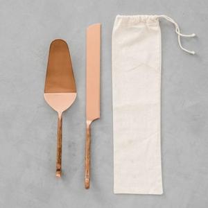 Cuchillo para Pastel de Acero Inoxidable de Primera Calidad para Servir Postres con Elegancia y para Ocasiones Especiales - Product Image 3