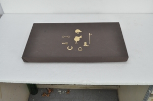 Gold Horse Bit Cutlery <b>Set</b> Equestrian Design Gold Pvd Coated Luxury <b>Flatware</b> <b>Sets</b> With Custom Gift Box Black Color - Product Image 5