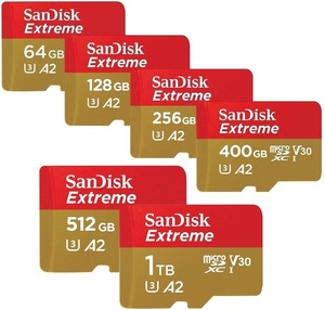 SANSK Extreme Series SDSQXAV para tarjetas de memoria MicroSDXC de 2GB a 1TB de 32GB a 2 TB - Product Image 3