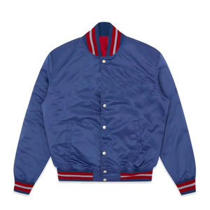 Chaqueta Bomber de Satén para Hombre, de Alta Calidad, Delgada, Transpirable, para Invierno, Personalizable con Logotipo, Estilo Béisbol, FARSH INTERNATIONAL - Product Image 1