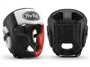 หมวกป้องกันศีรษะสำหรับชกมวยแบบเต็มใบหน้า Pro Felt Custom Made Style สำหรับฝึกซ้อม MMA และกีฬาต่อสู้แบบมืออาชีพ - Product Image 4