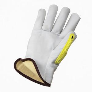 ถุงมือเชื่อมหนังแพะ Vantrex VI-im-07 คุณภาพสูง ระบายอากาศได้ดี ทนแรงกระแทก ทนความร้อน มีรูสำหรับนิ้วหัวแม่มือ เหมาะสำหรับช่าง - Product Image 2