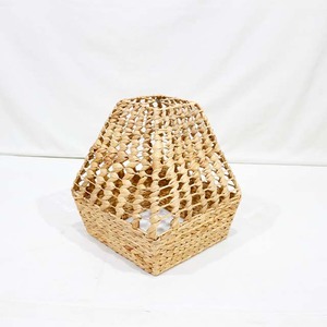 Hot Sales Woven Water Hyacinth Pyramid Lampshade Pendant Lantern for <b>Ceiling</b> <b>Light</b> - Product Image 1