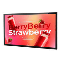 Pantalla LCD de 32/43/50/55/65/75 Pulgadas, Reproductor de Señalización Digital, Máquina WiFi para Publicidad en Tiendas Minoristas, Centros Comerciales, Oficinas, Vestíbulos y Bares