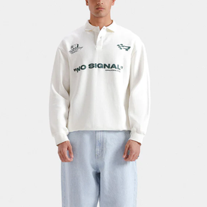 Tecnología de Forro Polar Transpirable de Alto Flujo de Aire – Sudadera Deportiva de Corte Holgado – Ropa Urbana Sostenible para Hombre - Product Image 1