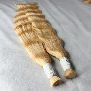 Cheveux vietnamiens 3 en vrac 10A vierge 100% cheveux humains bruts non transformés à vague profonde 18 20 22 pouces cheveux de vague vietnamienne - Product Image 2