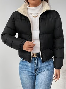 Winter <b>Puffer</b> <b>Jacket</b> Men/<b>Women</b> Warm Hooded Breathable Outdoor Latest Fashion Wholesale Zipper Closure Solid Color Customized - Product Image 1