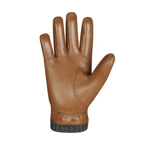 Gants d'hiver en cuir véritable durables, gants thermiques isolés pour le travail en extérieur, protection contre le froid et la conduite par temps froid - Product Image 4