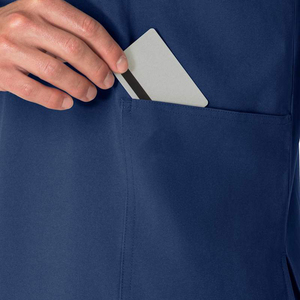 Conjuntos de Uniformes Médicos de Tela Elástica de Alta Calidad, Unisex, Sin Costuras, de Manga Corta, Uniformes de Hospital, Conjunto de Uniformes con Logotipo Personalizado - Product Image 5