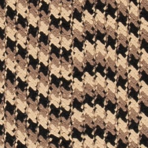 Oval Braided Jute Area <b>Rug</b> with <b>Black</b> Striped Border Non-Slip Rubber Backing for Hallway Home Decor Farmhouse Style - Product Image 3