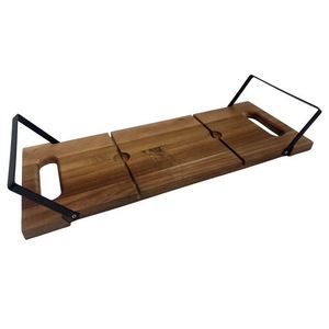 Restaurant Catering Modern Eco-friendly Wooden Heavy Duty Serving <b>Tray</b> & Tea/Coffee Platter for Party Use - Product Image 5