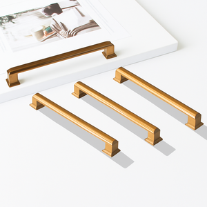 High Quality Modern Zinc Alloy Durable Cabinetry Handles Drawer Pull for Dresser Wardrobe Bedroom Furniture Sustainable - Product Image 2