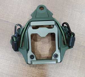 NVG Aircraft Helmet Avionics Mount <b>Bracket</b> <b>Black</b> Aluminum CNC Machined Aviation Use Lightweight New Jupitor Brand Delhi - Product Image 2