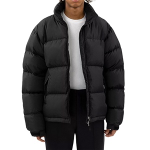 OEM personalizado 2025 chaqueta de los hombres High Street Sport Style Casual Nylon Shell con relleno de algodón Tallas grandes XL Invierno para el invierno - Product Image 4