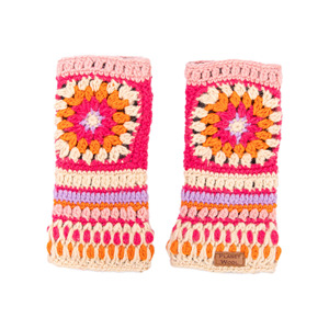 ถุงมือไหมพรมเมอริโนลายทางถักมือจากเนปาล พร้อมโลโก้สั่งทำพิเศษ บุขนแกะ สำหรับฤดูหนาว ใช้หน้าจอสัมผัสได้ เหมาะสำหรับใช้ในบ้าน คุณภาพดีที่สุดจากเทือกเขาหิมาลัย - Product Image 1