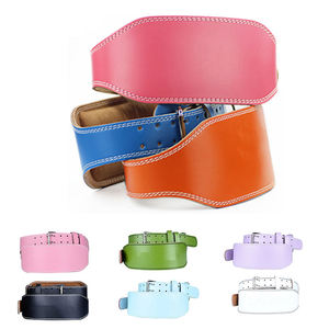 Cinturón de levantamiento de pesas al por mayor 2026 para mujer, ajustable, de cuero de primera calidad, para powerlifting y soporte lumbar en peso muerto - Product Image 2