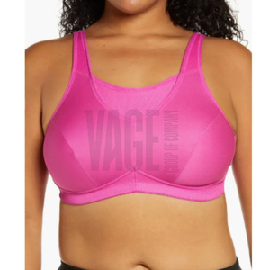 Women's Compression Sports <b>Bra</b> Front Closure <b>Wide</b> <b>Strap</b> Fitness Training <b>Bra</b> Private Label Manufacturer - Product Image 1