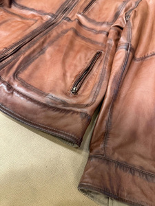 Veste en cuir pour homme, douce, de qualité supérieure, élégante, pour l'hiver, style professionnel, classique, moderne, de luxe, coupe ajustée, nouvelle taille personnalisée - Product Image 6