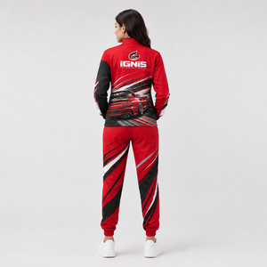 Light <b>Weight</b> Wholesale OEM Service Pure Material Women <b>Stand</b> Collar Tracksuit Quick Dry Breathable Comfortable Women Track Suit - Product Image 4