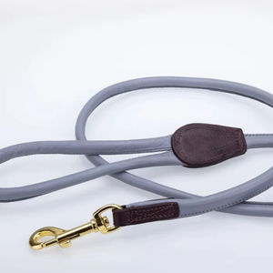 Correa para Perro de Cuero Enrollado Súper Suave Pear Tannery - Product Image 1