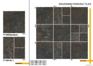กระเบื้องปูพื้นกลางแจ้งแบบทนทาน ขนาด 20x20 นิ้ว ออกแบบมาเพื่อทนทานต่อแรงกดจากเครื่องจักรและการใช้งานต่อเนื่องทุกวัน - Product Image 3