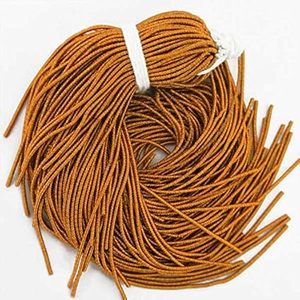 Fil métallique fin français en cuivre lisse doré foncé pour broderie à la main, fil de bullion, fil indien Gimp Dabka Purl pour vêtements - Product Image 4