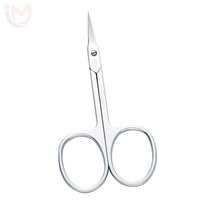 Ciseaux professionnels pour couper les ongles, ciseaux de manucure, lame incurvée, pointe acérée, acier inoxydable, outil de pédicure pour salon de beauté