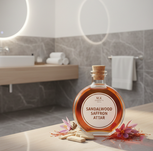 Attar de Bois de Santal et Safran de Qualité Export, Huile Aromatique Fine pour Parfumeurs et Formulateurs, Usage Personnel - Product Image 3