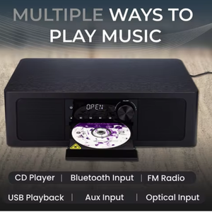CD Stereo Shelf System <b>Bluetooth</b> - Product Image 2