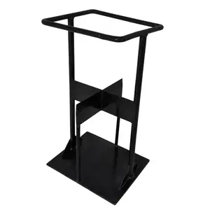 Nouveau design de support à bois de chauffage portable pour terrasse, camping, espaces extérieurs élégants, métal pliable, haute puissance de chauffage 40000-44999 BTU - Product Image 1