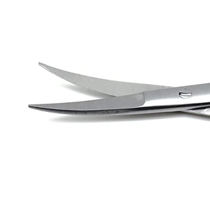 Tijeras Iris Premium de 11.5cm, Juego Recto y Curvo, Acero Inoxidable, Instrumentos Dentales, Oftalmológicos y de Microcirugía, Certificación CE ISO - Product Image 2