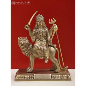 Escultura de latón de 7 pulgadas hecha a mano de Budh (The Mercury) Diseño tradicional para la decoración del hogar y el templo para Diwali - Product Image 4