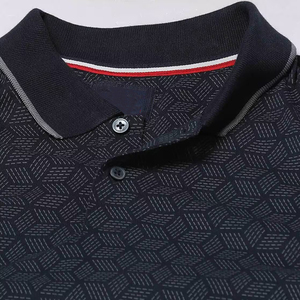 <span class=keywords><strong>Polo</strong></span> <span class=keywords><strong>da</strong></span> <span class=keywords><strong>uomo</strong></span> estiva personalizzata in tessuto jersey tinta unita, ecologica, antipiega, ad asciugatura rapida, casual e slim fit - Product Image 6