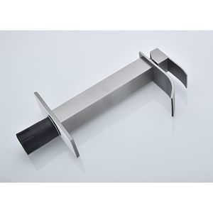 Rubinetto Monocomando per Lavabo con Cascata e Scarico a Scomparsa, Senza Troppopieno - Product Image 4