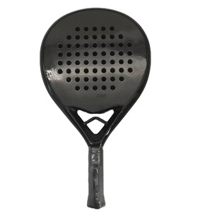Raquette de padel ronde multi-sports en fibre de verre avec graphique collage et noyau en EVA souple - Product Image 3