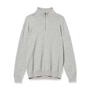 Sudadera de lujo personalizada para hombre con cremallera de un cuarto, venta al por mayor, sudaderas de marca para minoristas de EE. UU. - Product Image 3