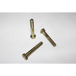 Tornillo de Cabeza Hexagonal de Acero de Alta Resistencia, Plateado en Zinc, Rosca Completa, para Uso Mecánico Industrial - Product Image 1