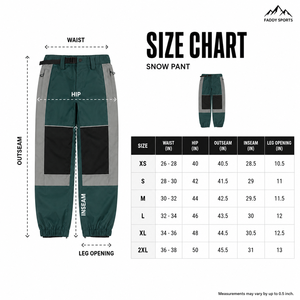 Pantalons de snowboard imperméables et coupe-vent, respirants, pour hommes et femmes, vêtements de sport d'hiver pour la montagne, pantalons de neige - Product Image 6