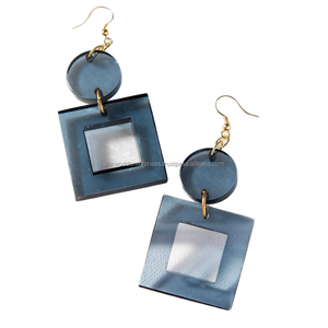 Antique femmes élégant artisanat Design résine époxy boucle d'oreille pour mariage Halloween nouvel an chinois accessoire Unique pour élégant - Product Image 1