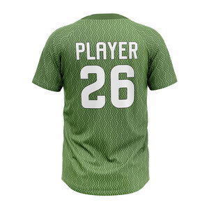 Maillots de baseball personnalisés pour équipes américaines, impression par sublimation, polyester anti-humidité, chemise de softball pour adultes, uniforme toutes saisons - Product Image 6