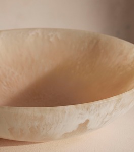 Tazón Redondo de Resina Hecho a Mano de Lujo, Tazón Decorativo para Frutas y Ensaladas, Centro de Mesa Moderno, Tazón Multiusos de Resina Premium - Product Image 4