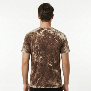 Camiseta Oversize de Corte Cuadrado con Lavado Ácido para Colecciones Urbanas Retro - Product Image 2