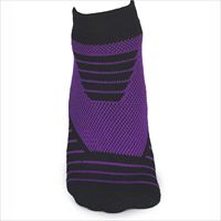 Daphnia Sports Chaussettes de course pour hommes, respirantes, anti-humidité, à compression, pour le sport et le fitness, personnalisables