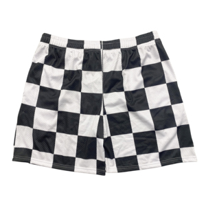 High Quality Heavy 5 Inch Inseam 6 Inseam Men Basketball Polyester Sublimation Double <b>Layer</b> Custom logo Mesh Shorts With Pockets - Product Image 2
