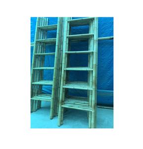 ผลิตรองเท้าวางผ้าเช็ดตัวไม้ไผ่ / บันไดตกแต่งไม้ไผ่สําหรับเก้าอี้ตกแต่งห้องน้ํา / ขายบันไดเสาไม้ไผ่ธรรมชาติ - Product Image 4