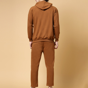 Survêtement d'hiver respirant surdimensionné pour hommes, style streetwear, vente en gros, conception personnalisée OEM, 100 % coton épais - Product Image 6