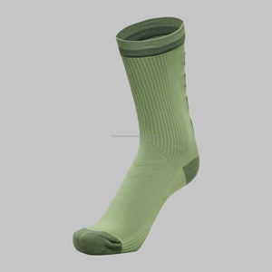 Vente en gros Logo personnalisé Chaussettes de compression Athletic Crew Chaussettes de sport unisexes à coussin blanc avec logo - Product Image 3