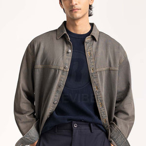 Chemises pour hommes de qualité supérieure, en tissu coton, style moderne, pour l'extérieur - Product Image 5