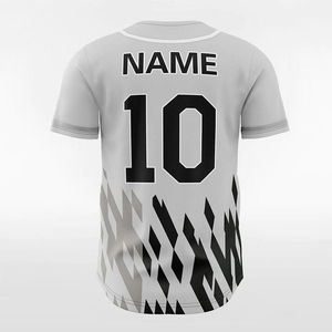 เสื้อเบสบอลผู้ชายผ้าเนื้อนุ่มขายดี พิมพ์ลายแบบซับลิเมชั่น เสื้อทีมเบสบอลสำหรับผู้ใหญ่ พร้อมชุดยูนิฟอร์ม บริการ OEM ODM - Product Image 2